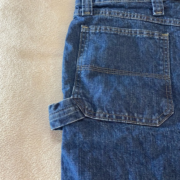 Men’s Denim Wrangler Cargo Shorts sz 48 - Picture 7 of 8